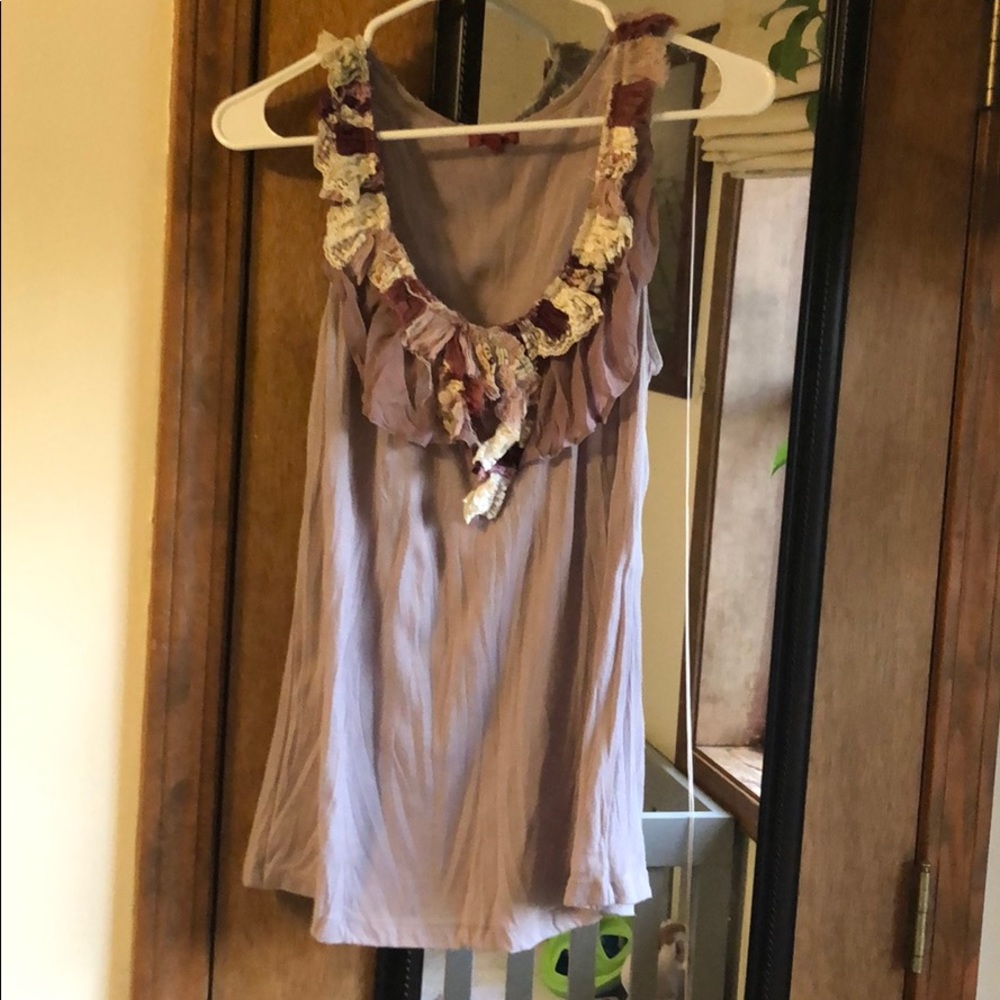 Vintage inspired tank from Anthropologie